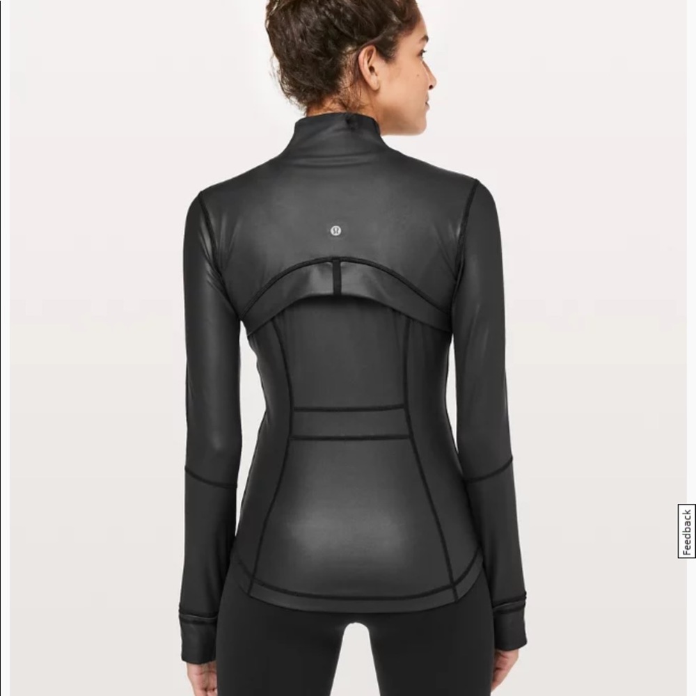 LULULEMON define shiny jacket size 4 perfect condition wore ones never washed